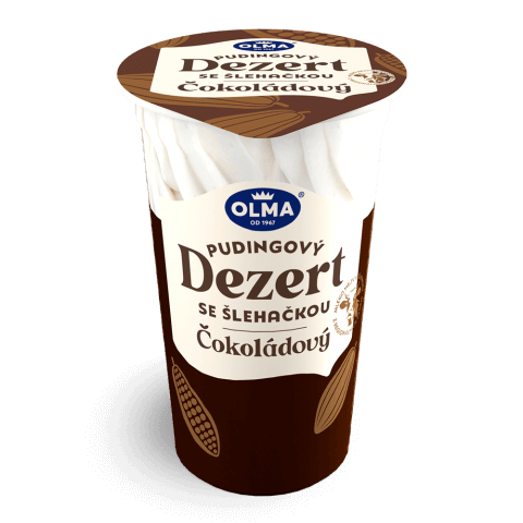 Dezert puding Čokoláda