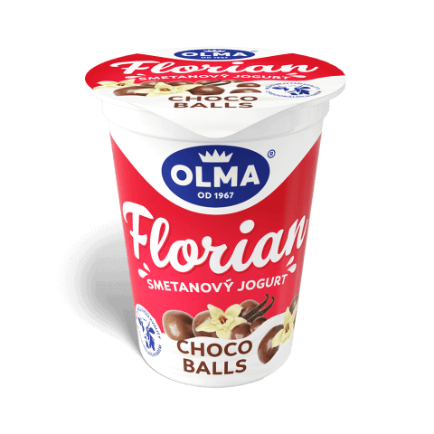 Florian smetanový Chocoballs