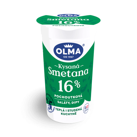 Kysaná smetana pochoutková