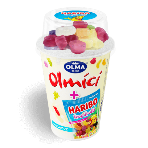 Olmíci Haribo Tropifrutti Vanilka Olmíci Haribo Tropifrutti Vanilka