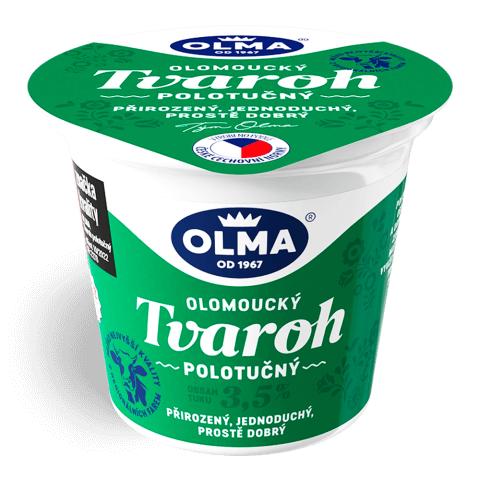 Tvaroh polotučný