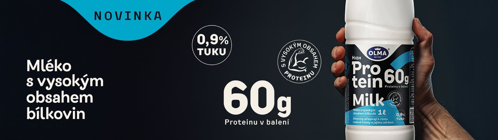 High Protein mléko